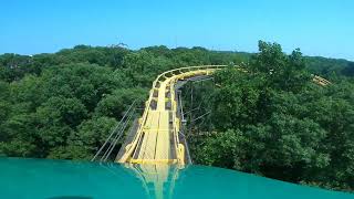 Loch Ness Monster at Busch Gardens Williamsburg Front Row POV 27K 60FPS rollercoaster [upl. by Ecenahs559]