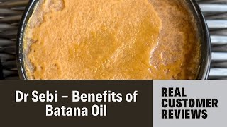 Dr Sebi  Batana Oil for Hair Growth  REAL Customer Reviews [upl. by Heimer]