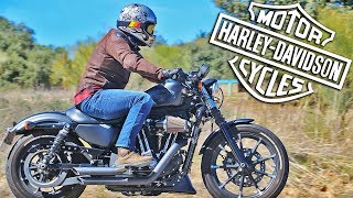 HarleyDavidson Sportster Iron 883  Prueba a fondo [upl. by Limann346]