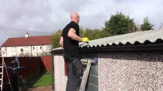 How to Replace a Compton Apex Garage Roof [upl. by Derward]