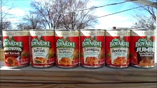 Whats The Best Chef BOYARDEE [upl. by Stargell]