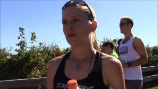 Lone Gull 10K Finish Line amp Post Race Interviews Gloucester MA 09152013 [upl. by Dobbins287]