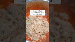 Recette  facile et Rapide Sauce tomate au Thon pour les pâtes en 10 minutes 😍 [upl. by Hsoj]