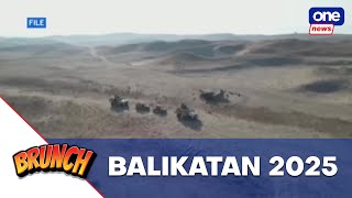 Brunch  AFP calls Balikatan 2025 as ‘full battle test’ [upl. by Hanahs]