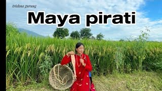 Maya pirati Trishna gurung  cover dance video 💃 [upl. by Esoranna]