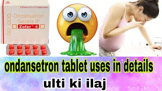 ondansetron tablets  ondansetron orally disintegrating tablet uses in hindi zofer md 4 tablet [upl. by Patrica]