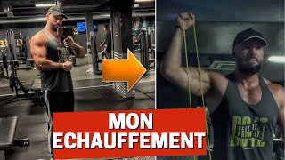 Comment t’échauffer le haut de corps à lélastique   musculation [upl. by Navonoj714]