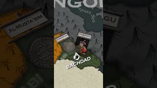 Why Did Mongols Destroyed Baghdad  history shorts [upl. by Ebby177]