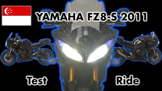 Yamaha FZ8S  Fazer 800  Test Ride [upl. by Pavier]