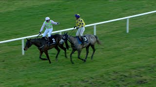 Patrick Mullins rows with cousin Danny following GAELIC WARRIORS Faugheen Novice Chase triumph [upl. by Trilby613]