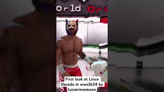 First look at Lince Dorado in wwe2k24 [upl. by Errehs]