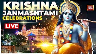 Live Shri Krishna Janmashtami Darshan 2024  Live Darshan Mathura Janmbhoomi  India Today LIVE [upl. by Inanak366]