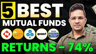 Top 5 Mutual funds 2024Best mutual funds for 2024 finance investing [upl. by Aiyekal]