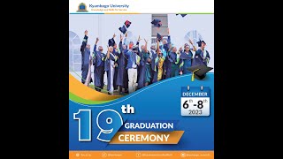 19th Kyambogo University Graduation Ceremony Day 2  Live  Thursday 7th December 2023 [upl. by Angi370]