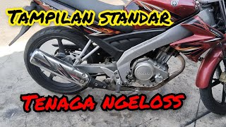 Bedel knalpot Standar Vixion old tampilan standar tenaga nge loss  Candy Speed 99 [upl. by Rice]