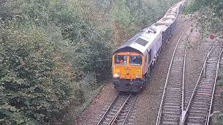 4 Freights in 20 minutes at Northenden Junction [upl. by Notse897]