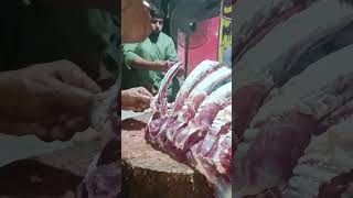 Chops cutting in equal size streetfood food [upl. by Johns424]