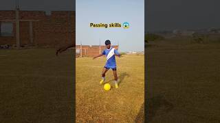 Passing skills 😱 viralshorts shorts footballshorts [upl. by Hannasus]