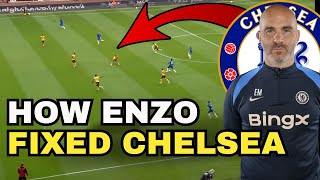 How Enzo Maresca REVOLUTIONIZED Chelsea Back To Their Winning Ways Tactical Analysis [upl. by Eatnahs]