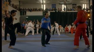 Crane Kick  Cobra Kai  Fight Scene  Full clip [upl. by Budwig374]