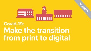 Make the transition from print to digital [upl. by Doughty]