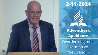 2 november 2024  Adventkerk Apeldoorn [upl. by Zerdna]