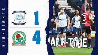 Highlights PNE 1 Blackburn Rovers 4 [upl. by Sallyann412]