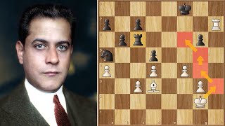 Timeless Chess Lesson by Capablanca [upl. by Alekal882]