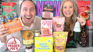 TASTE TESTING EVERY NEW ITEM AT TRADER JOES [upl. by Anihs]