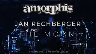 AMORPHIS Jan Rechberger Drumcam The Moon  1822023 Tampere [upl. by Kotz284]