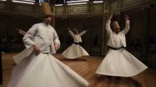 Whirling Dervishes at the Galata Mevlevihanesi In Istanbul [upl. by Esilrac]