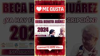 📌🎓BECA BENITO JUÁREZ ¿CUÁNDO ESTARÁ DISPONIBLE LA CONVOCATORIA PARA PODER INSCRIBIRSE AL PROGRAMA [upl. by Milo915]