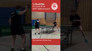 25102024 ATSV Habenhausen  TV Hude III tischtennis [upl. by Artcele419]