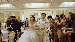 Raffles Hotel Wedding Video  Elegant Style [upl. by Ibbie621]