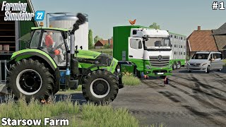 New Career in Germany Buying 64 Cows Mowing Grass │Starsow│FS 22│Timelapse1 [upl. by Akahs]