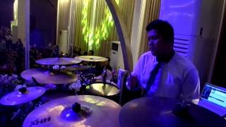 Stefanus  quotYesus hidup dia bangkit Medley kubebas bebas bebasquot Drum reinterpretasi [upl. by Wojak985]