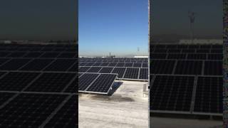 Commercial solar installation in Los Angeles [upl. by Lonee]