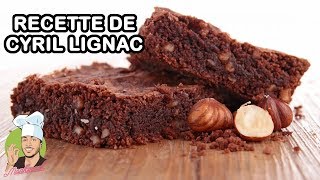 BROWNIE aux NOISETTES façon CYRIL LIGNAC MANKYCOOK [upl. by Marb278]