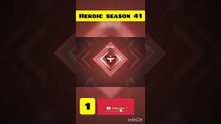 Heroic in season 41 Nitin Pk Gaming ajjubhai total gaming onegaming totalgaming shorts freefire [upl. by Dj]