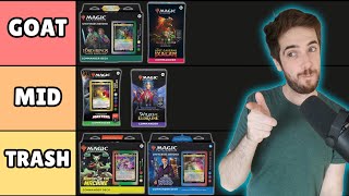 Ranking All Commander Precons from 2023  Magic the Gathering [upl. by Isawk]