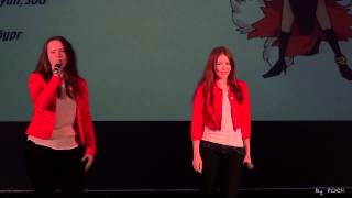 AniCon 2013 ДЕНЬ ПЕРВЫЙ 06072013  NaiJee Kaily  Dream High [upl. by Aube502]