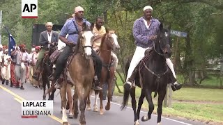 Reenactors remember 1811 slave rebellion [upl. by Schaab520]