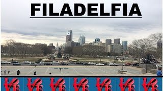 Filadelfia  Philadelphia attractions atrakcje turystyczno historyczne miasta [upl. by Renat]