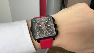 TAG Heuer Monaco SplitSeconds Chronograph [upl. by Ymac436]