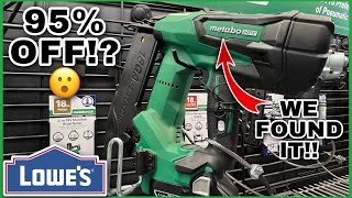 😍🔥 LOWE’S Explosive 95 OFF Clearnace Find Metabo HPT 18GA Brad Nailer Kit 🤯 [upl. by Akired]