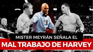 HARVEY DOCK PERDIÓ EL CONTROL CON CANELO VS BERLANGA [upl. by Kutzenco]