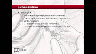 Indications and Contraindications for Lumbar Puncture [upl. by Milas]