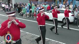 Shankill Protestant Boys Fb  Four Step Volunteers Memorial Parade 060924 [upl. by Shorter]