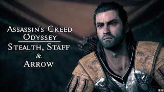 Stealth Staff amp Arrow  Desphina Fort  Assassins Creed Odyssey  gaming action stealth [upl. by Markus]