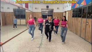 Andamento Lento  Coreografia Cover Sicilia Ballo di Gruppo 2024 [upl. by Lichtenfeld945]